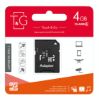  Зображення Карта пам`ятi MicroSDHC 4GB Class 4 T&G + SD-adapter (TG-4GBSDCL4-01) 